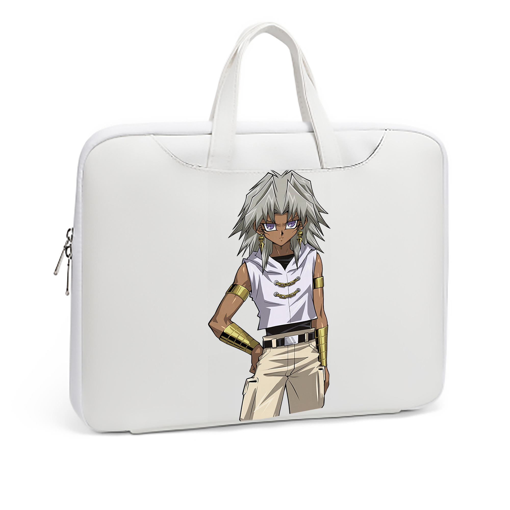 （画像用） 遊☆戯☆王 Yu-Gi-Oh! レザーラップトップバッグ　ノートパソコンケース