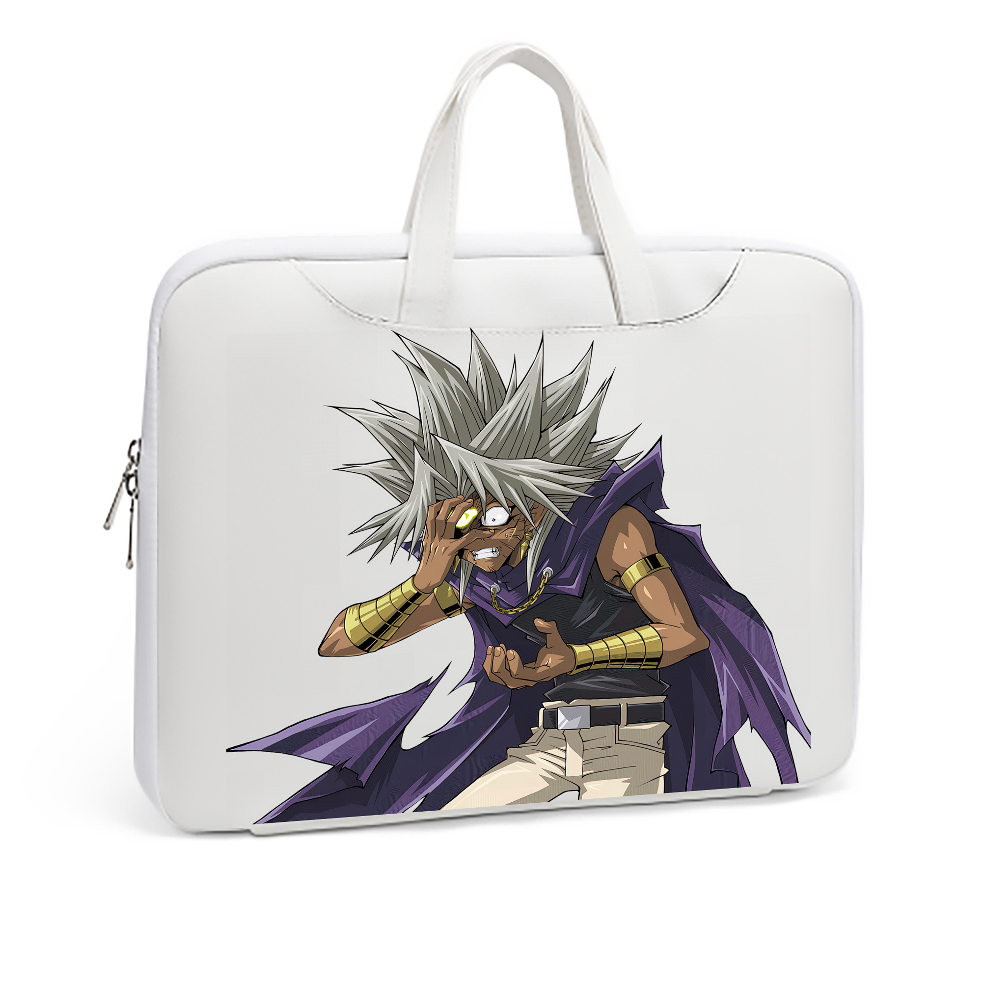（画像用） 遊☆戯☆王 Yu-Gi-Oh! レザーラップトップバッグ　ノートパソコンケース