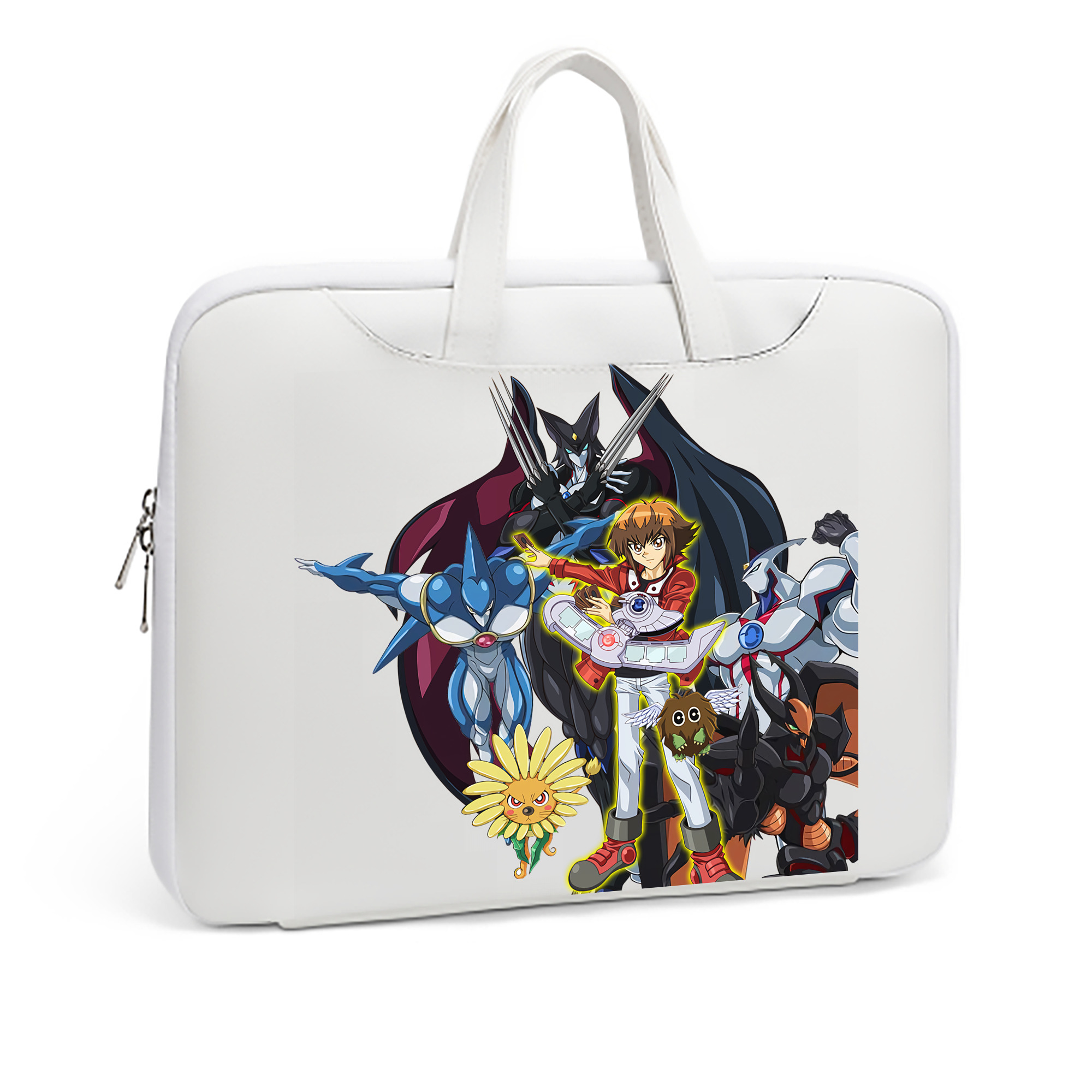 （画像用） 遊☆戯☆王 Yu-Gi-Oh! レザーラップトップバッグ　ノートパソコンケース
