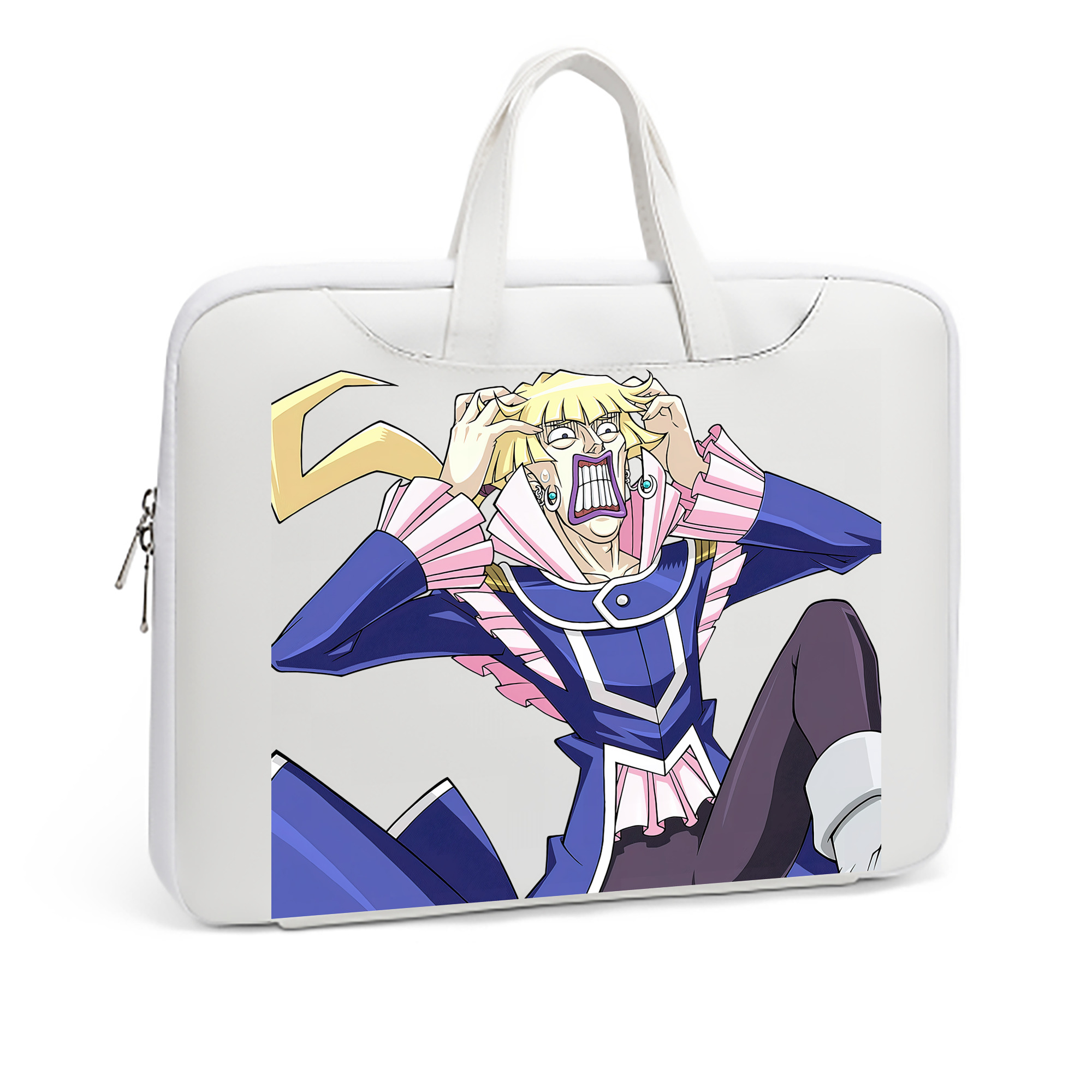 （画像用） 遊☆戯☆王 Yu-Gi-Oh! レザーラップトップバッグ　ノートパソコンケース