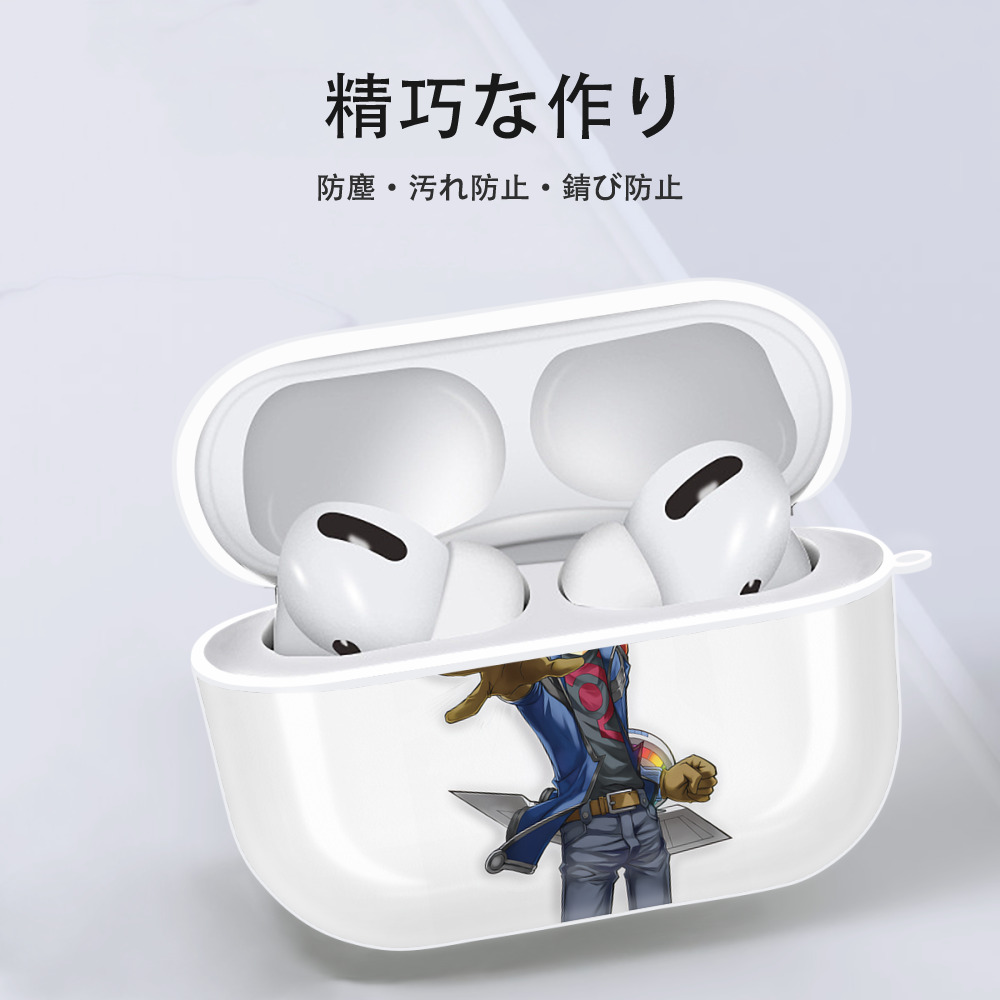 遊☆戯☆王 Yu-Gi-Oh! 【AirPods Pro用】ハードシェル保護ケース 耐衝撃・防指紋・カラビナ付き商品仕様