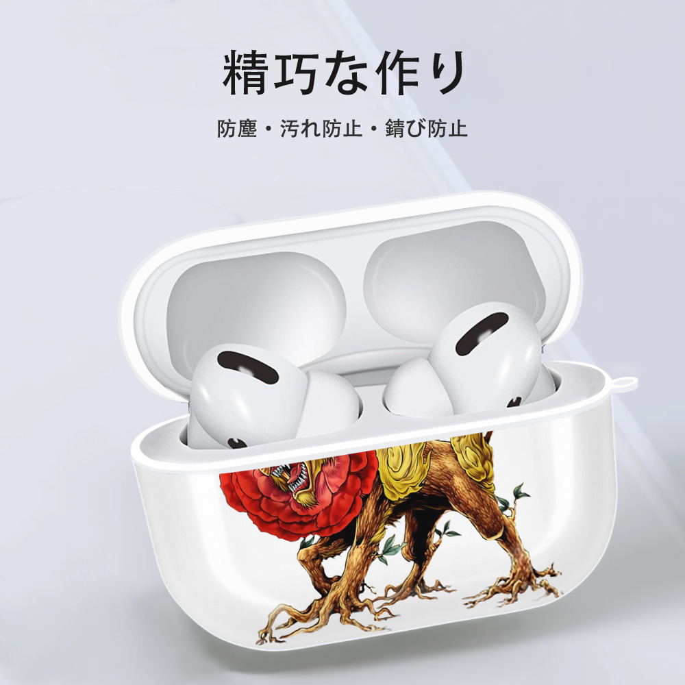 遊☆戯☆王 Yu-Gi-Oh! 【AirPods Pro用】ハードシェル保護ケース 耐衝撃・防指紋・カラビナ付き商品仕様