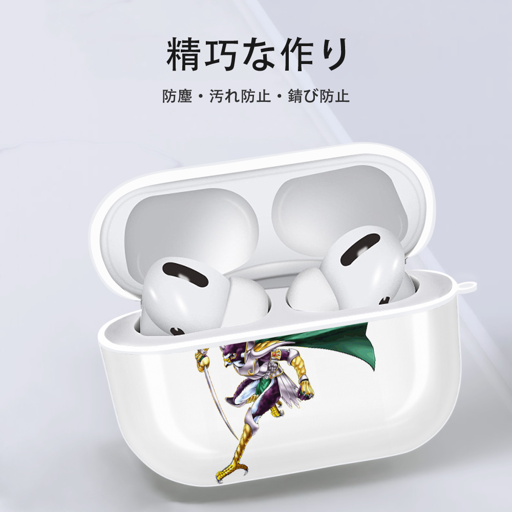 遊☆戯☆王 Yu-Gi-Oh! 【AirPods Pro用】ハードシェル保護ケース 耐衝撃・防指紋・カラビナ付き商品仕様