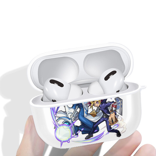 遊☆戯☆王 Yu-Gi-Oh! 【AirPods Pro用】ハードシェル保護ケース 耐衝撃・防指紋・カラビナ付き商品仕様