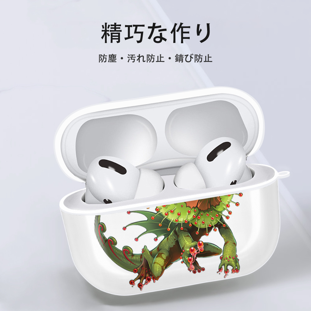 遊☆戯☆王 Yu-Gi-Oh! 【AirPods Pro用】ハードシェル保護ケース 耐衝撃・防指紋・カラビナ付き商品仕様