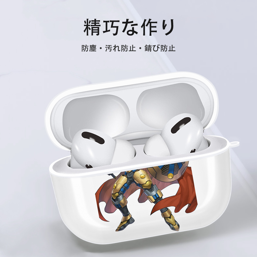 遊☆戯☆王 Yu-Gi-Oh! 【AirPods Pro用】ハードシェル保護ケース 耐衝撃・防指紋・カラビナ付き商品仕様