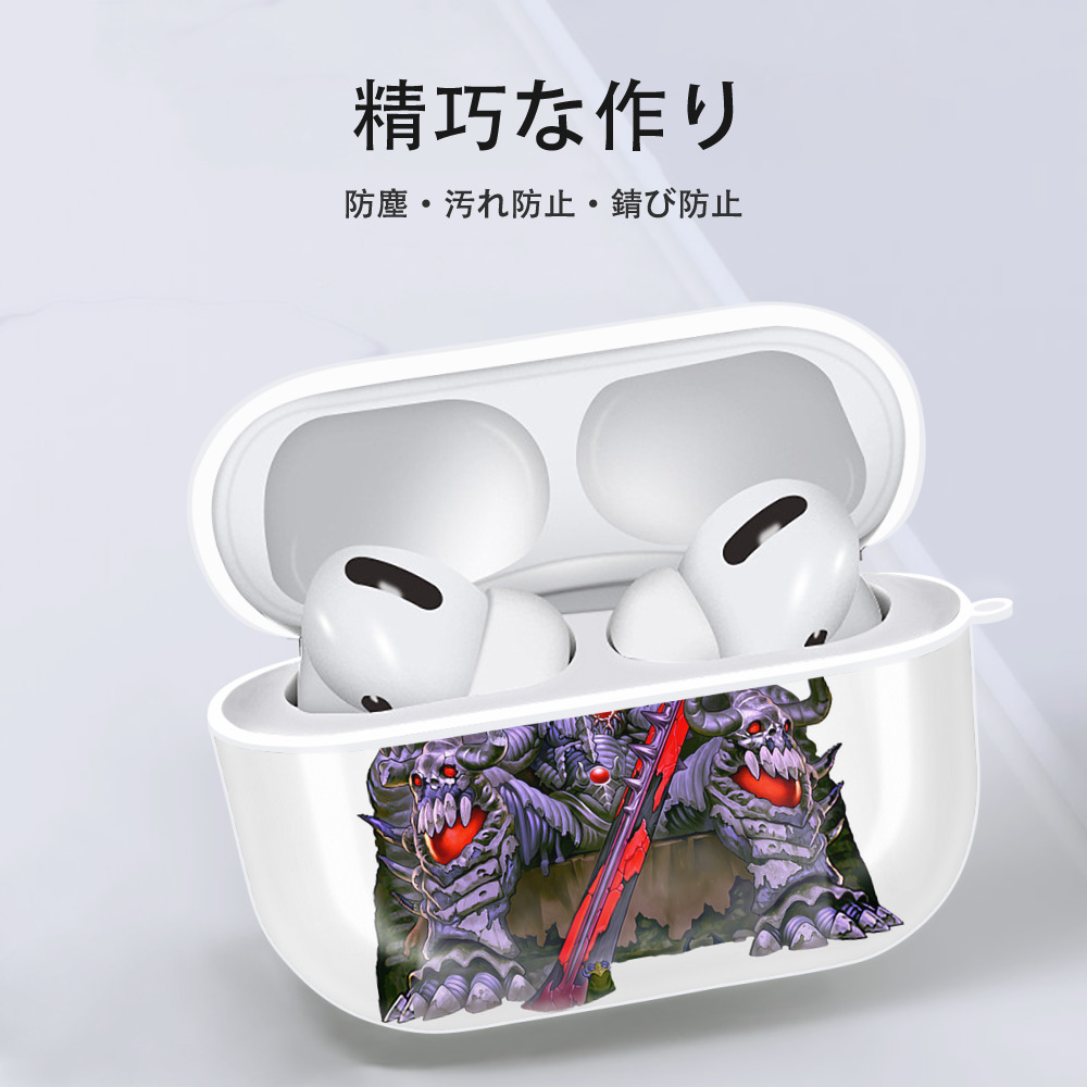 遊☆戯☆王 Yu-Gi-Oh! 【AirPods Pro用】ハードシェル保護ケース 耐衝撃・防指紋・カラビナ付き商品仕様