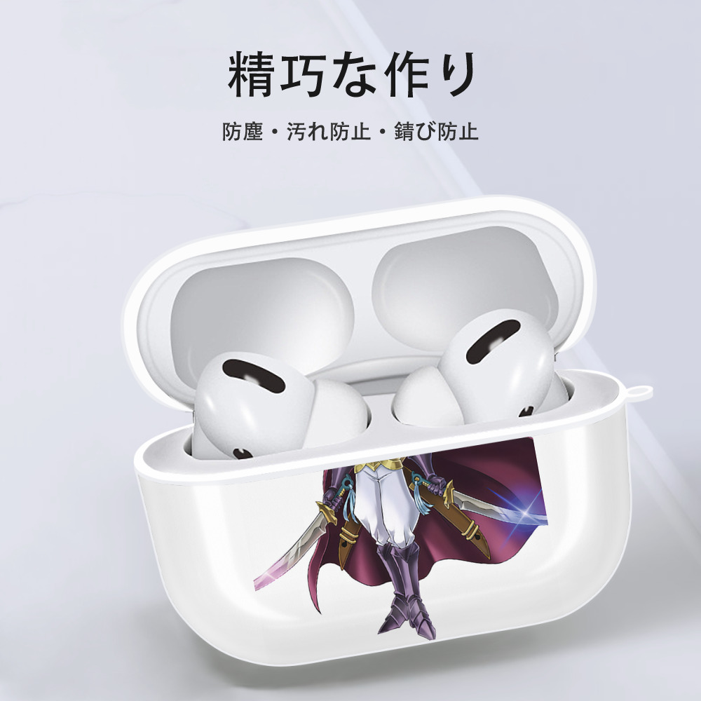 遊☆戯☆王 Yu-Gi-Oh! 【AirPods Pro用】ハードシェル保護ケース 耐衝撃・防指紋・カラビナ付き商品仕様