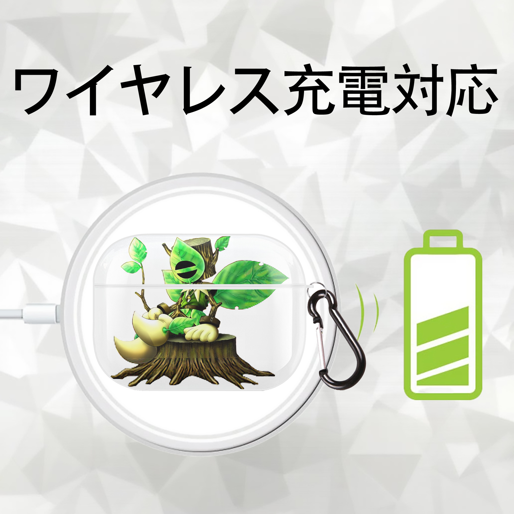遊☆戯☆王 Yu-Gi-Oh! 【AirPods Pro用】ハードシェル保護ケース 耐衝撃・防指紋・カラビナ付き商品仕様