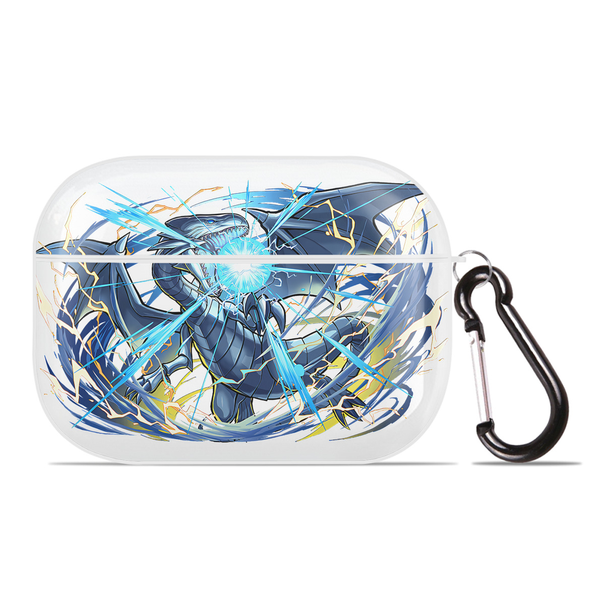 （画像用） 遊☆戯☆王 Yu-Gi-Oh! 【AirPods Pro用】ハードシェル保護ケース 耐衝撃・防指紋・カラビナ付き商品仕様