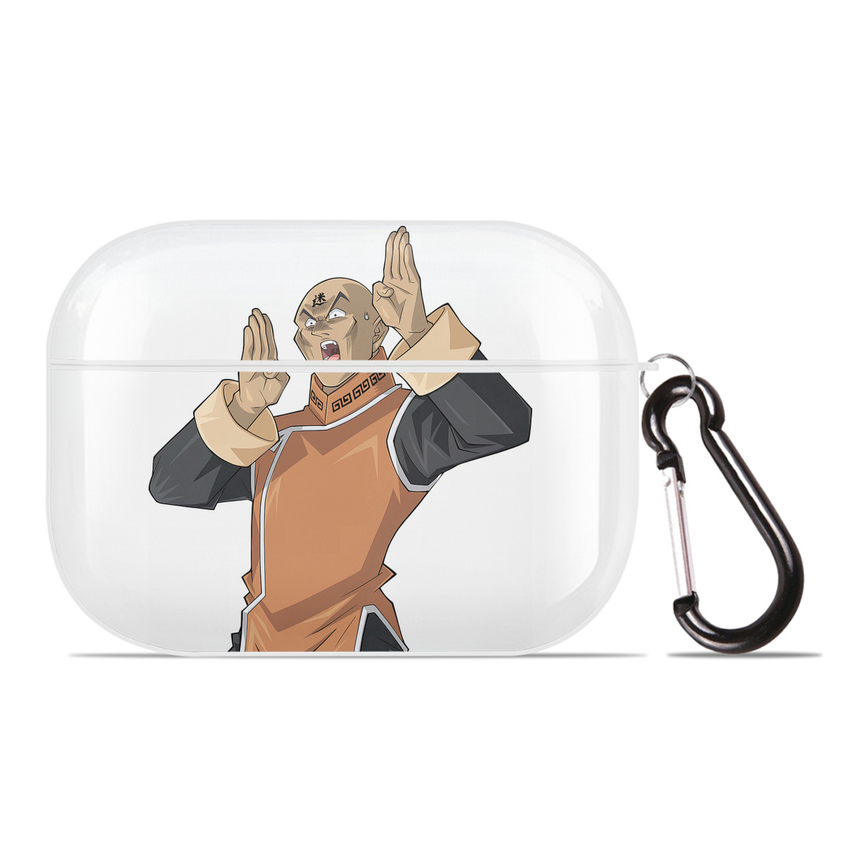 （画像用） 遊☆戯☆王 Yu-Gi-Oh! 【AirPods Pro用】ハードシェル保護ケース 耐衝撃・防指紋・カラビナ付き商品仕様