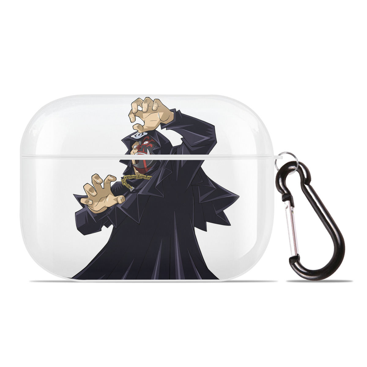 （画像用） 遊☆戯☆王 Yu-Gi-Oh! 【AirPods Pro用】ハードシェル保護ケース 耐衝撃・防指紋・カラビナ付き商品仕様