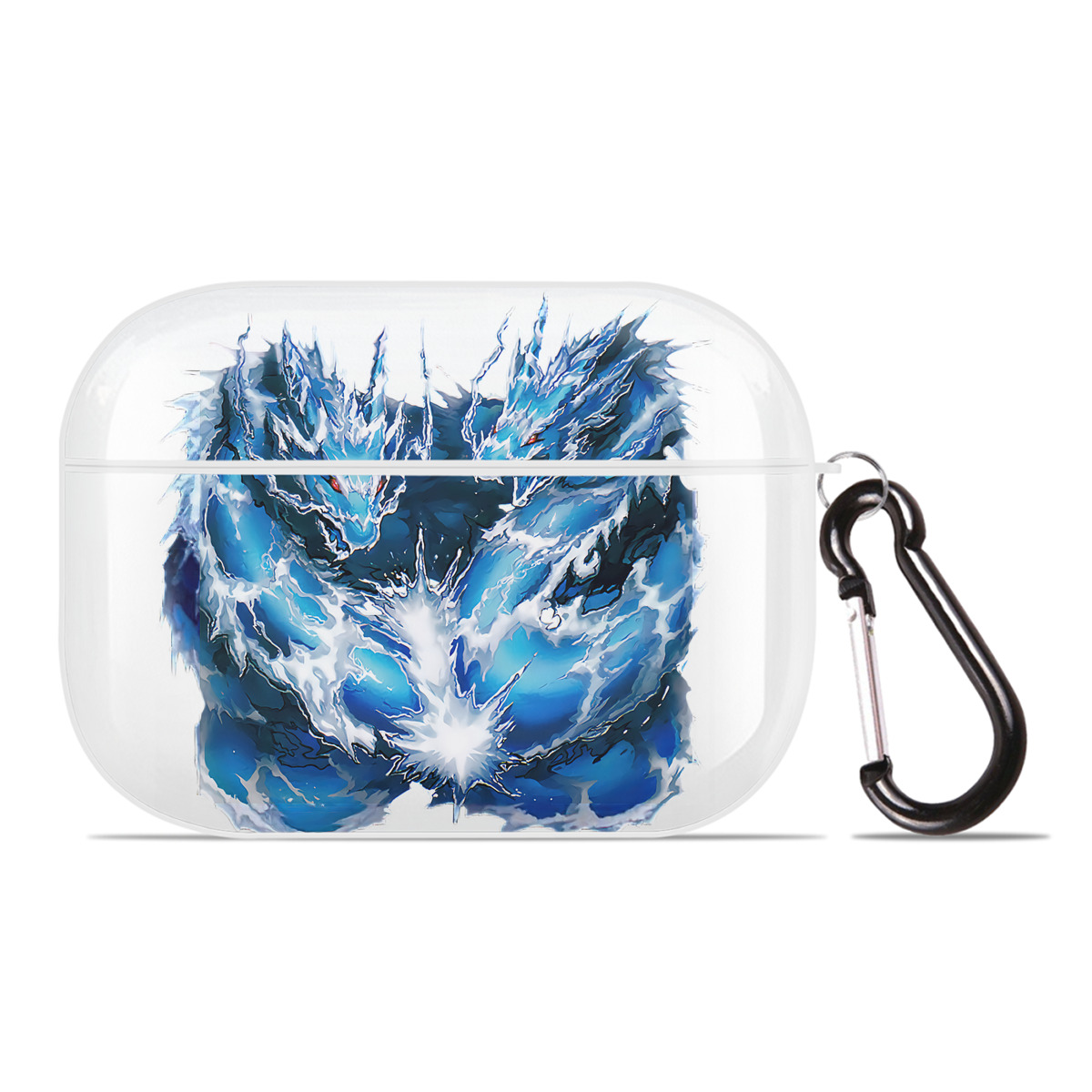 （画像用） 遊☆戯☆王 Yu-Gi-Oh! 【AirPods Pro用】ハードシェル保護ケース 耐衝撃・防指紋・カラビナ付き商品仕様