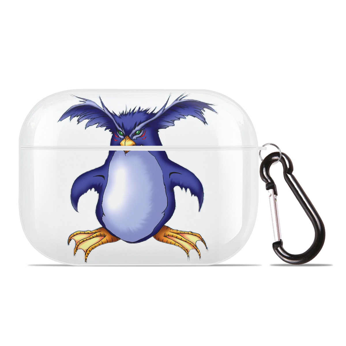 （画像用） 遊☆戯☆王 Yu-Gi-Oh! 【AirPods Pro用】ハードシェル保護ケース 耐衝撃・防指紋・カラビナ付き商品仕様