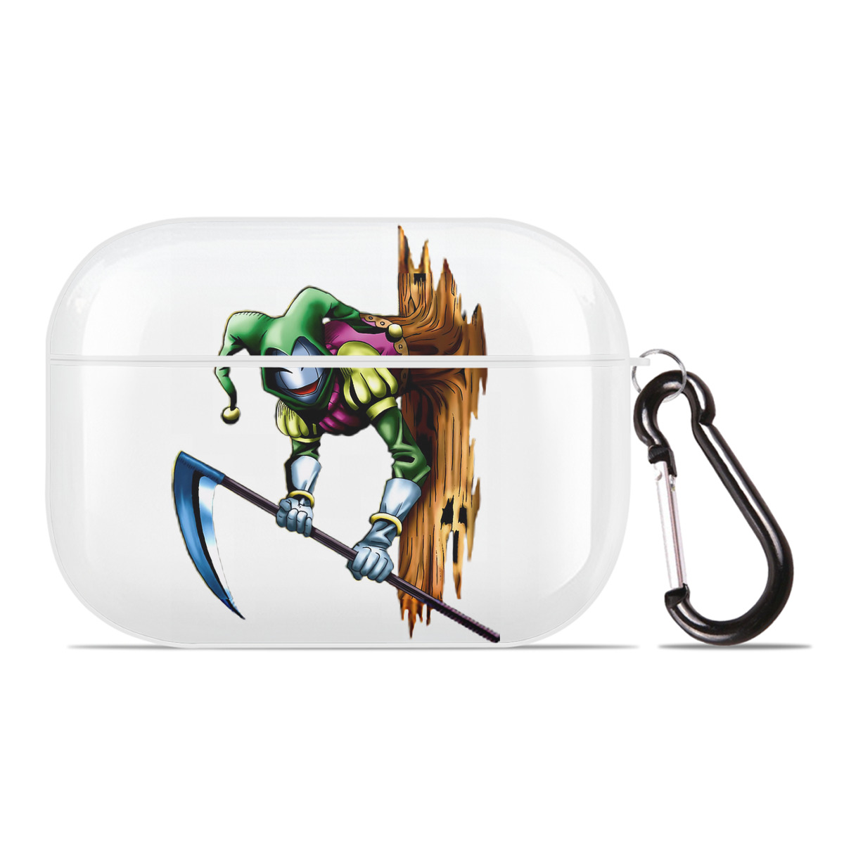 （画像用） 遊☆戯☆王 Yu-Gi-Oh! 【AirPods Pro用】ハードシェル保護ケース 耐衝撃・防指紋・カラビナ付き商品仕様