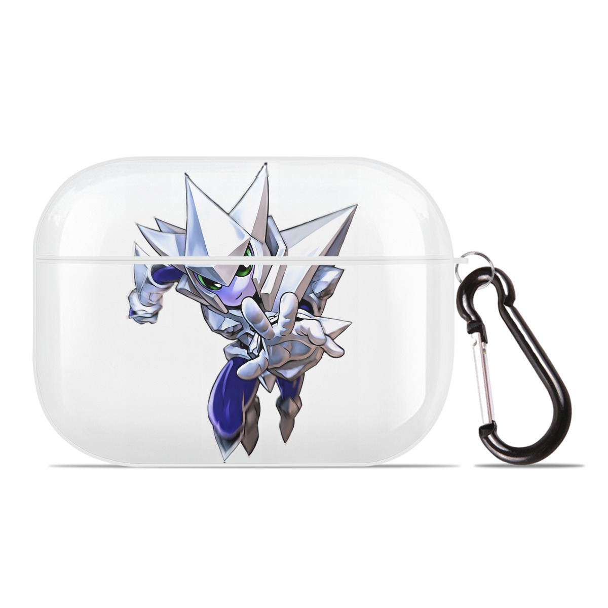 （画像用） 遊☆戯☆王 Yu-Gi-Oh! 【AirPods Pro用】ハードシェル保護ケース 耐衝撃・防指紋・カラビナ付き商品仕様