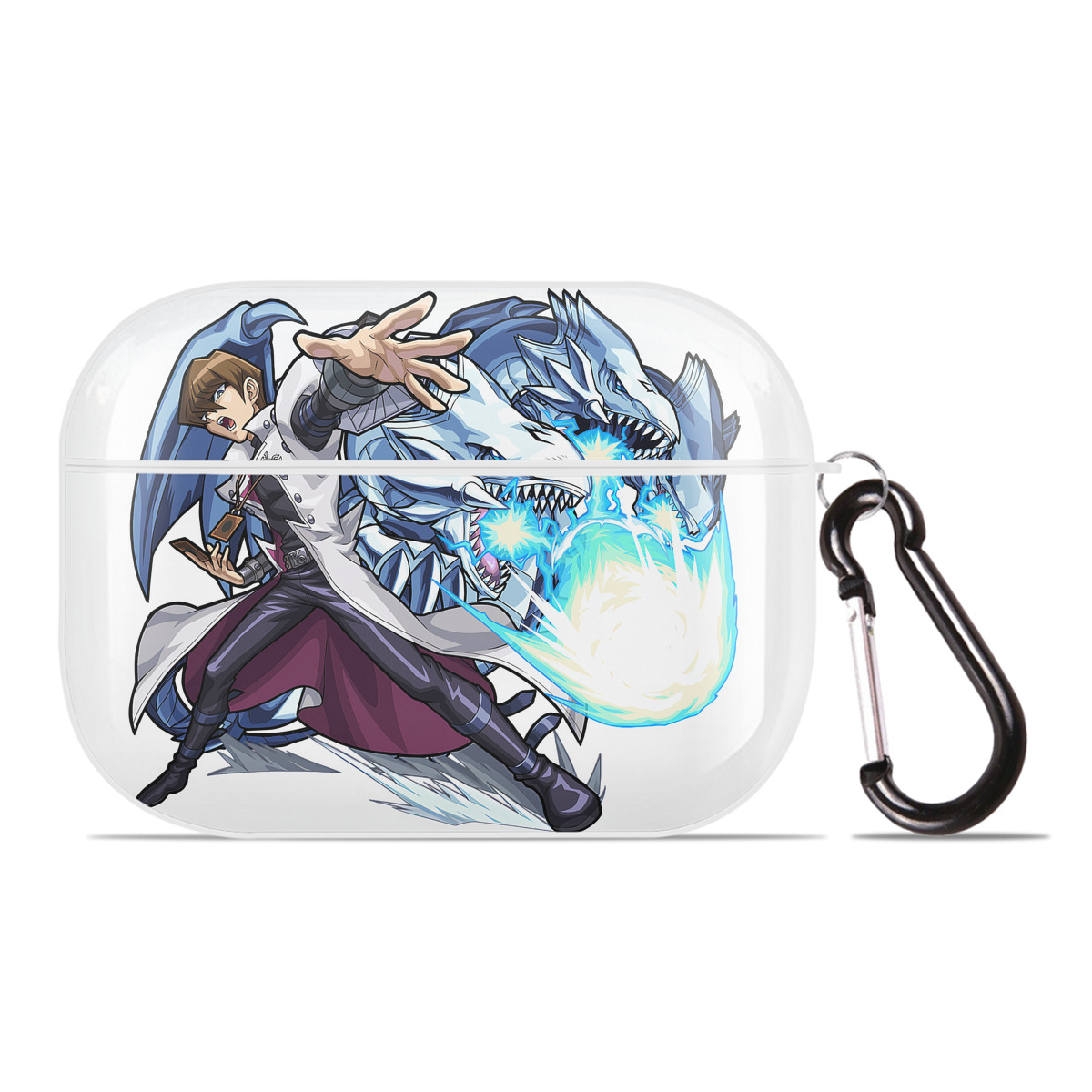 （画像用） 遊☆戯☆王 Yu-Gi-Oh! 【AirPods Pro用】ハードシェル保護ケース 耐衝撃・防指紋・カラビナ付き商品仕様