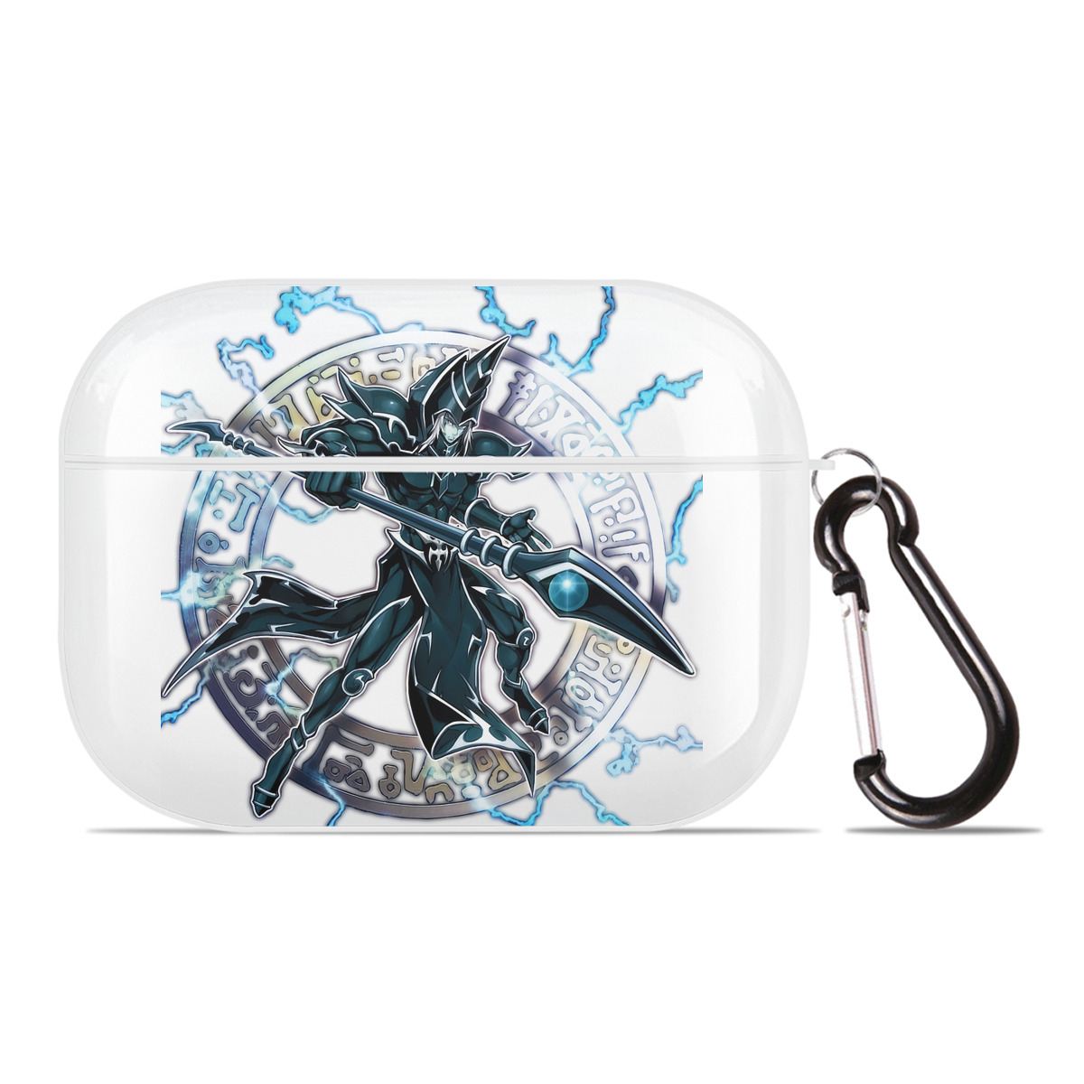 （画像用） 遊☆戯☆王 Yu-Gi-Oh! 【AirPods Pro用】ハードシェル保護ケース 耐衝撃・防指紋・カラビナ付き商品仕様