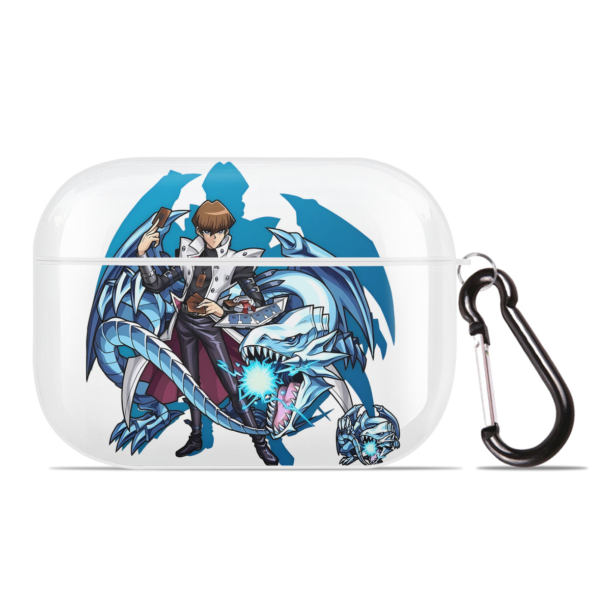 （画像用） 遊☆戯☆王 Yu-Gi-Oh! 【AirPods Pro用】ハードシェル保護ケース 耐衝撃・防指紋・カラビナ付き商品仕様