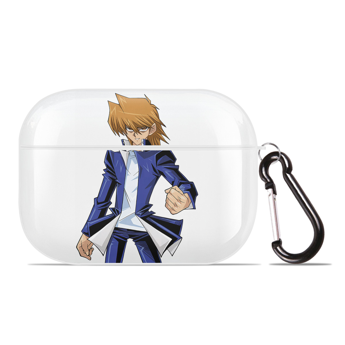 （画像用） 遊☆戯☆王 Yu-Gi-Oh! 【AirPods Pro用】ハードシェル保護ケース 耐衝撃・防指紋・カラビナ付き商品仕様