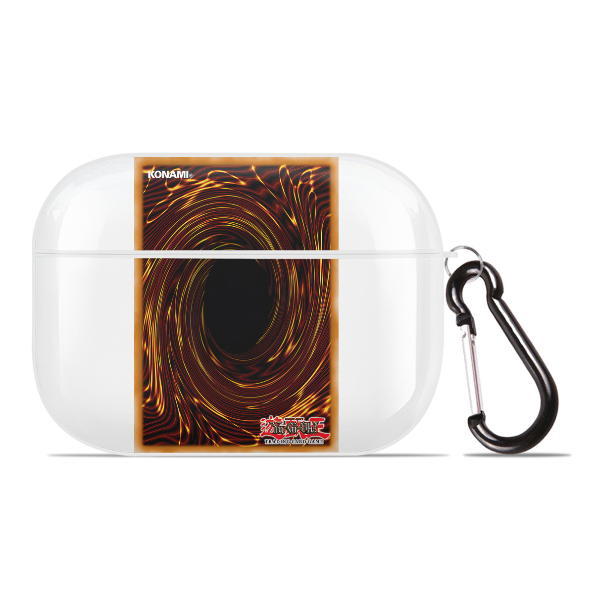 （画像用） 遊☆戯☆王 Yu-Gi-Oh! 【AirPods Pro用】ハードシェル保護ケース 耐衝撃・防指紋・カラビナ付き商品仕様