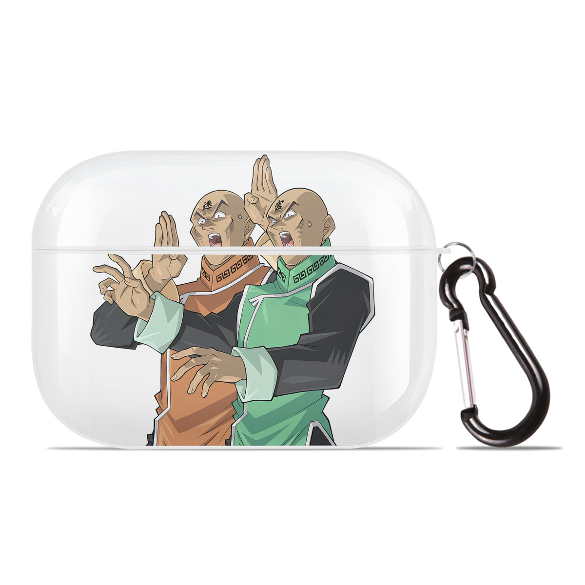 （画像用） 遊☆戯☆王 Yu-Gi-Oh! 【AirPods Pro用】ハードシェル保護ケース 耐衝撃・防指紋・カラビナ付き商品仕様