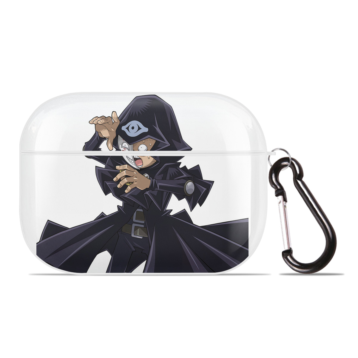 （画像用） 遊☆戯☆王 Yu-Gi-Oh! 【AirPods Pro用】ハードシェル保護ケース 耐衝撃・防指紋・カラビナ付き商品仕様