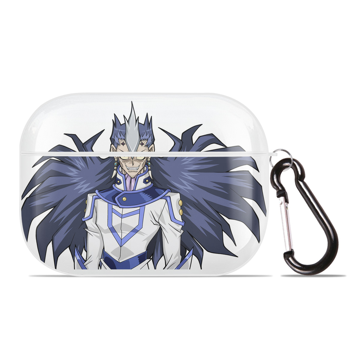 （画像用） 遊☆戯☆王 Yu-Gi-Oh! 【AirPods Pro用】ハードシェル保護ケース 耐衝撃・防指紋・カラビナ付き商品仕様
