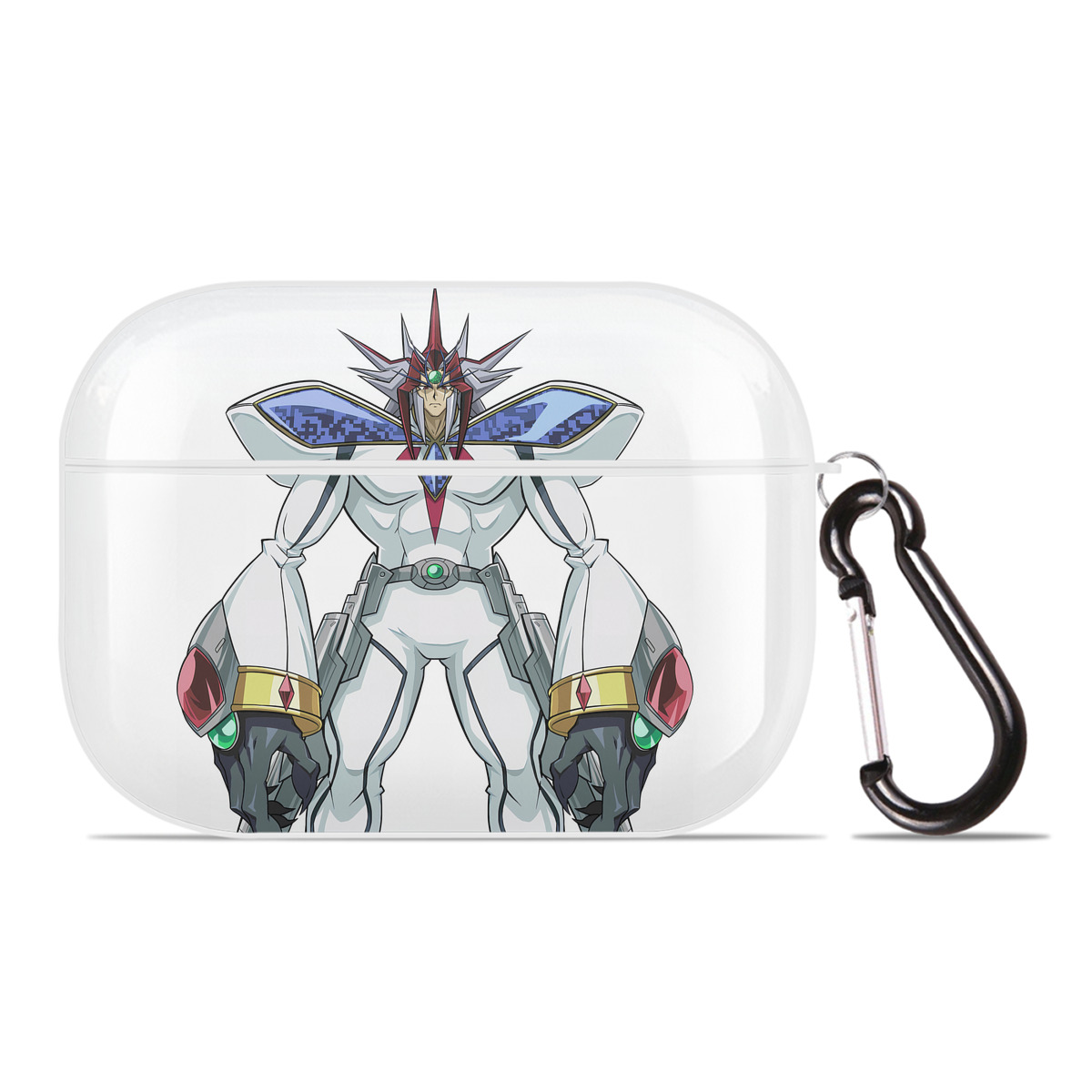 （画像用） 遊☆戯☆王 Yu-Gi-Oh! 【AirPods Pro用】ハードシェル保護ケース 耐衝撃・防指紋・カラビナ付き商品仕様