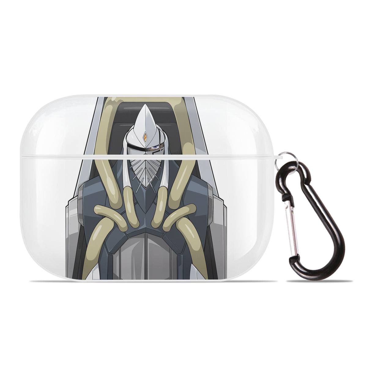 （画像用） 遊☆戯☆王 Yu-Gi-Oh! 【AirPods Pro用】ハードシェル保護ケース 耐衝撃・防指紋・カラビナ付き商品仕様
