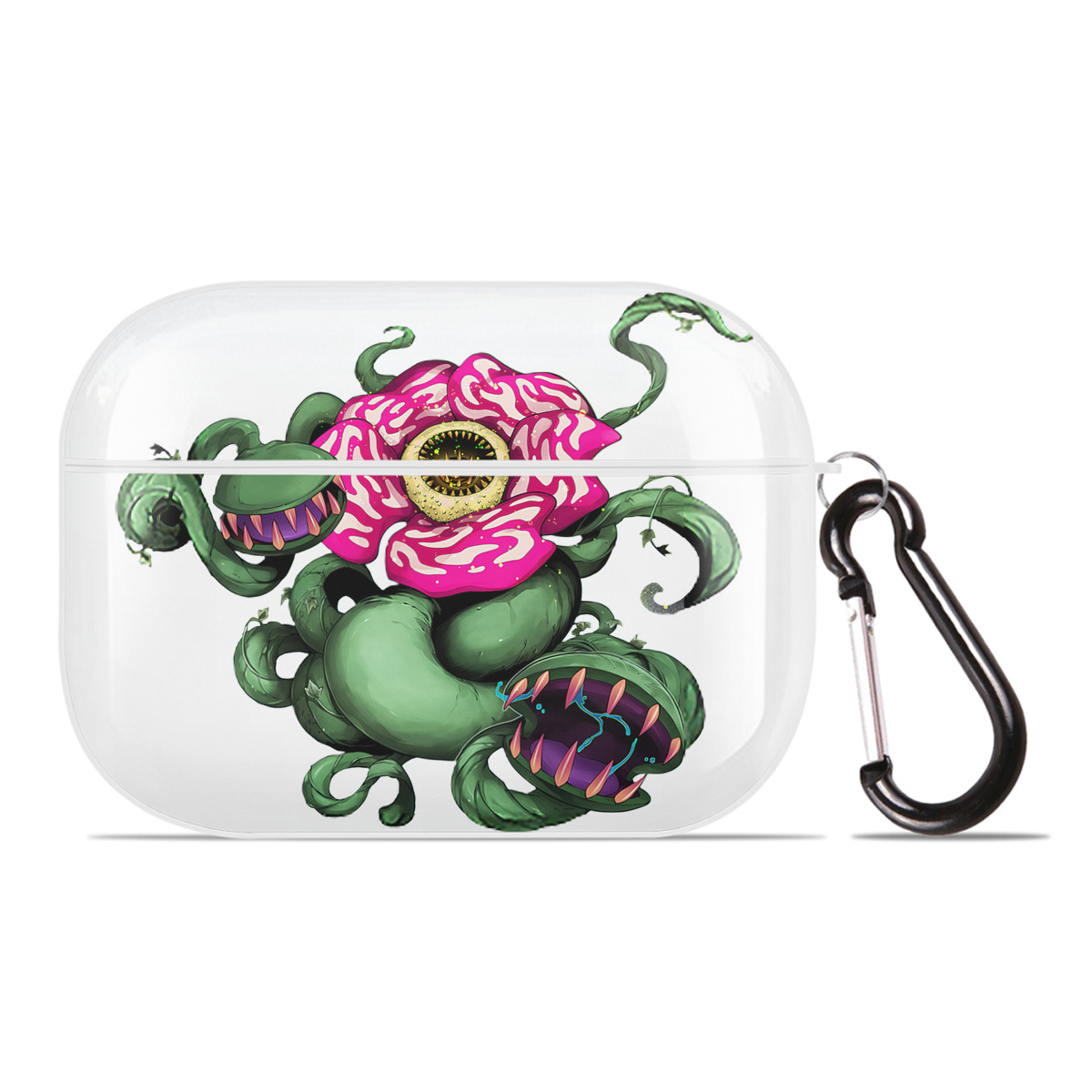 （画像用） 遊☆戯☆王 Yu-Gi-Oh! 【AirPods Pro用】ハードシェル保護ケース 耐衝撃・防指紋・カラビナ付き商品仕様