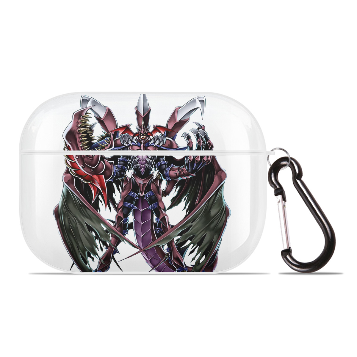 （画像用） 遊☆戯☆王 Yu-Gi-Oh! 【AirPods Pro用】ハードシェル保護ケース 耐衝撃・防指紋・カラビナ付き商品仕様
