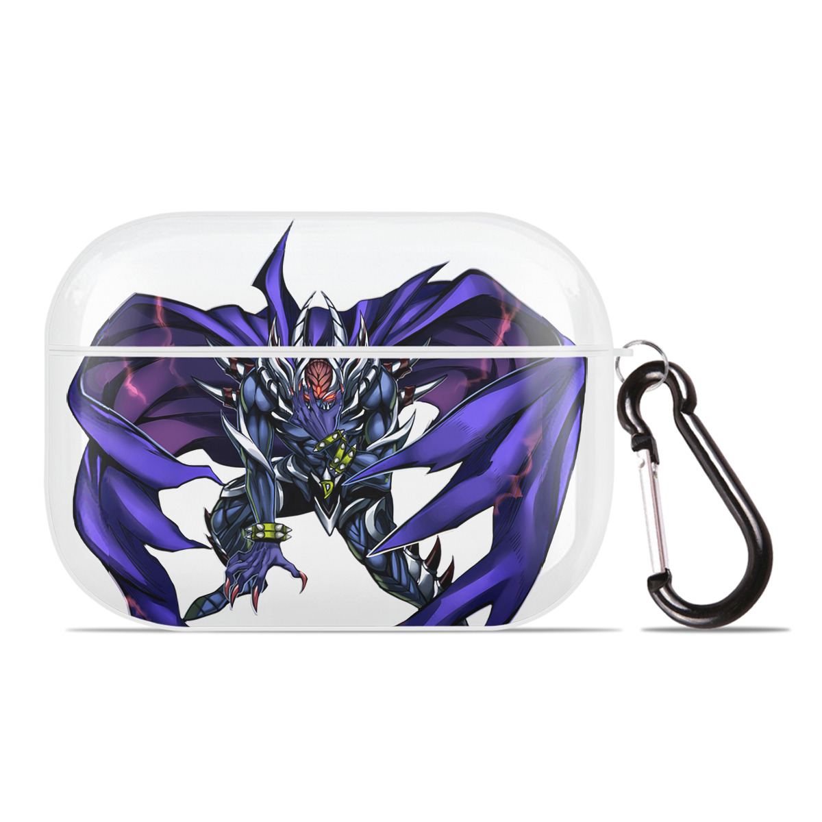 （画像用） 遊☆戯☆王 Yu-Gi-Oh! 【AirPods Pro用】ハードシェル保護ケース 耐衝撃・防指紋・カラビナ付き商品仕様