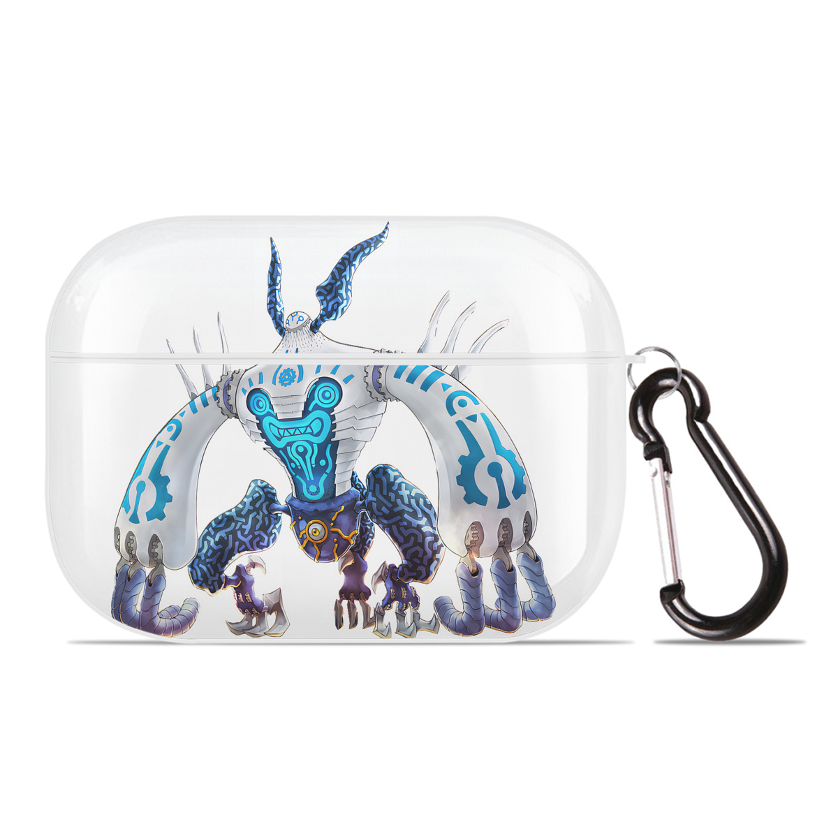 （画像用） 遊☆戯☆王 Yu-Gi-Oh! 【AirPods Pro用】ハードシェル保護ケース 耐衝撃・防指紋・カラビナ付き商品仕様