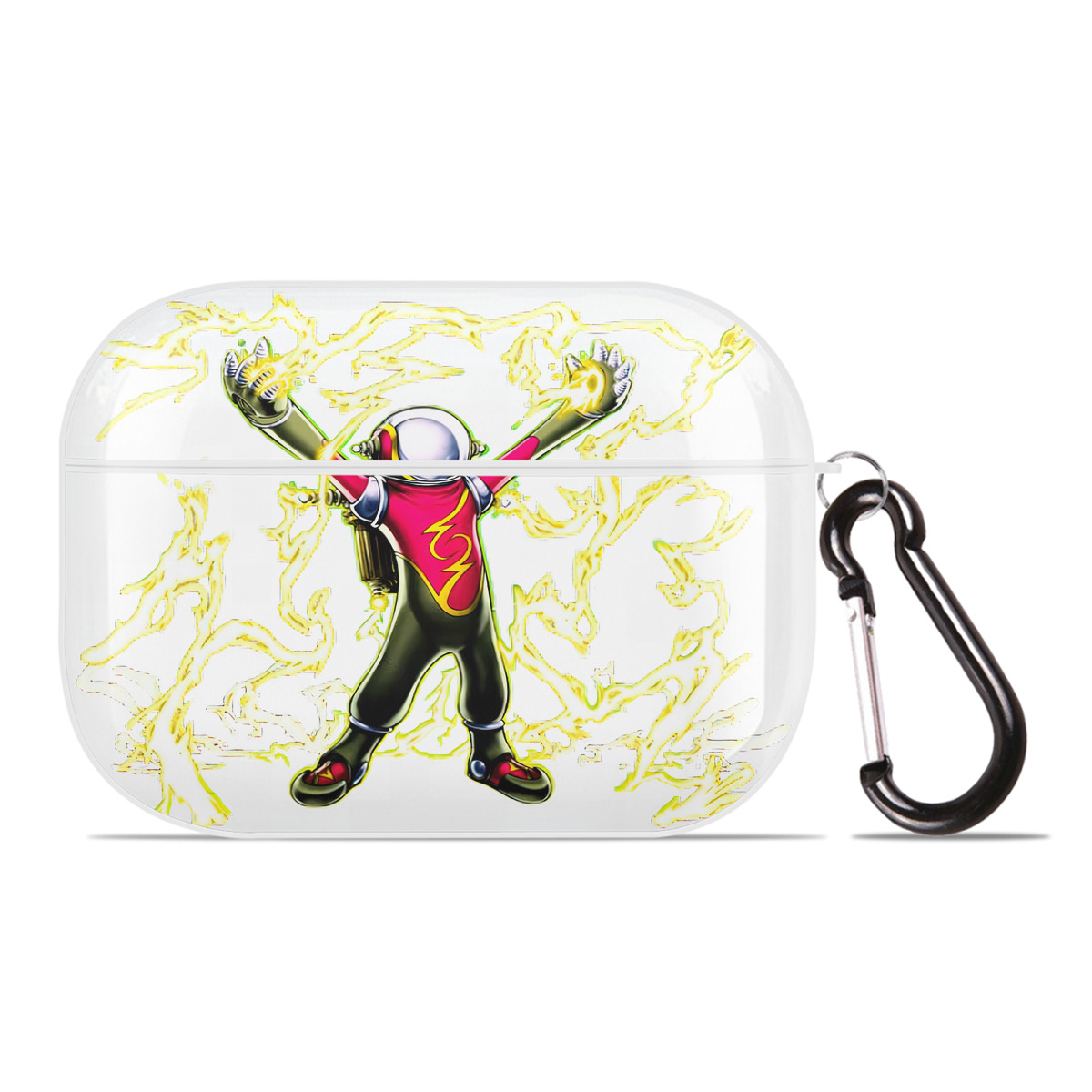 （画像用） 遊☆戯☆王 Yu-Gi-Oh! 【AirPods Pro用】ハードシェル保護ケース 耐衝撃・防指紋・カラビナ付き商品仕様