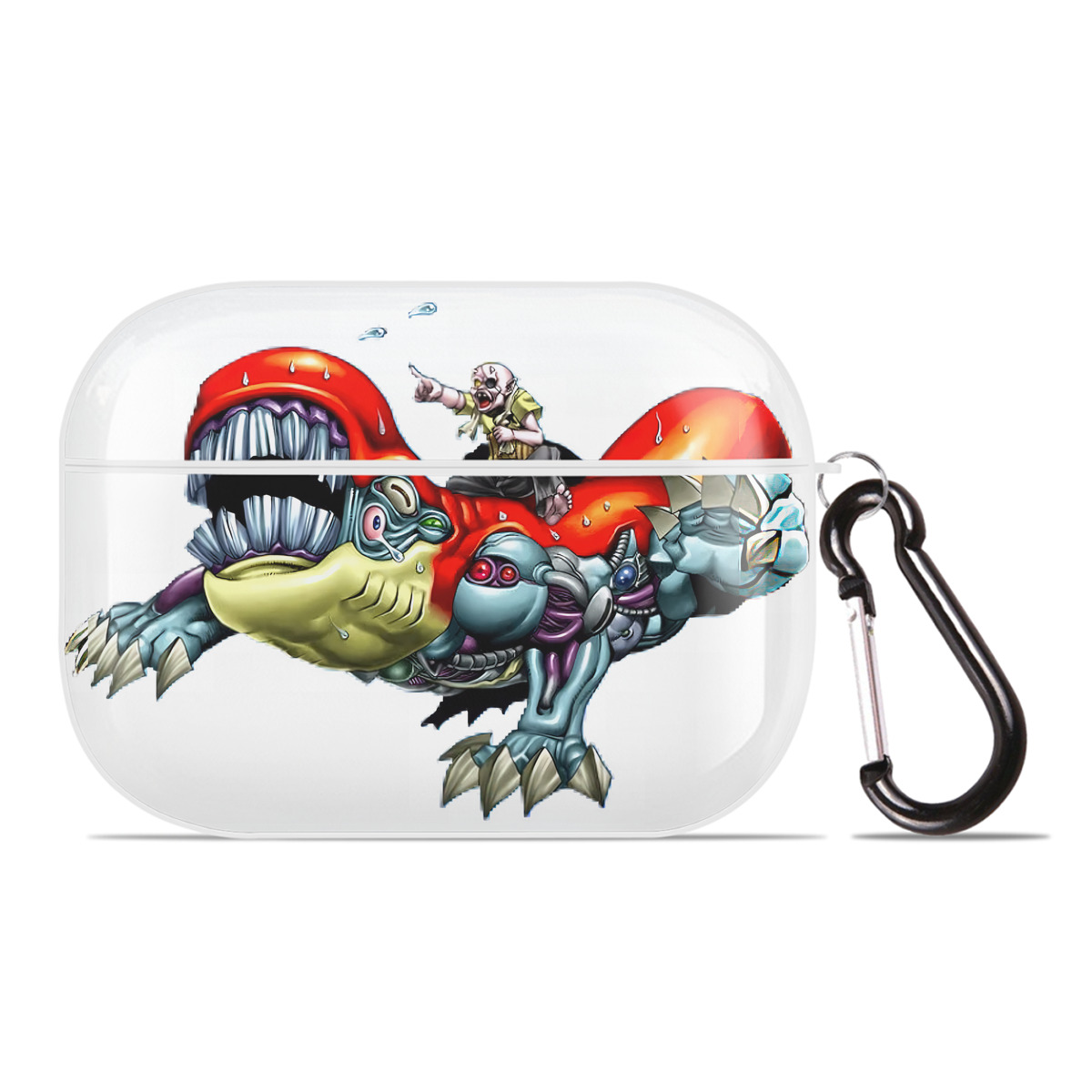 （画像用） 遊☆戯☆王 Yu-Gi-Oh! 【AirPods Pro用】ハードシェル保護ケース 耐衝撃・防指紋・カラビナ付き商品仕様