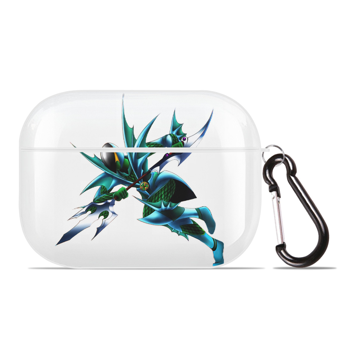 （画像用） 遊☆戯☆王 Yu-Gi-Oh! 【AirPods Pro用】ハードシェル保護ケース 耐衝撃・防指紋・カラビナ付き商品仕様