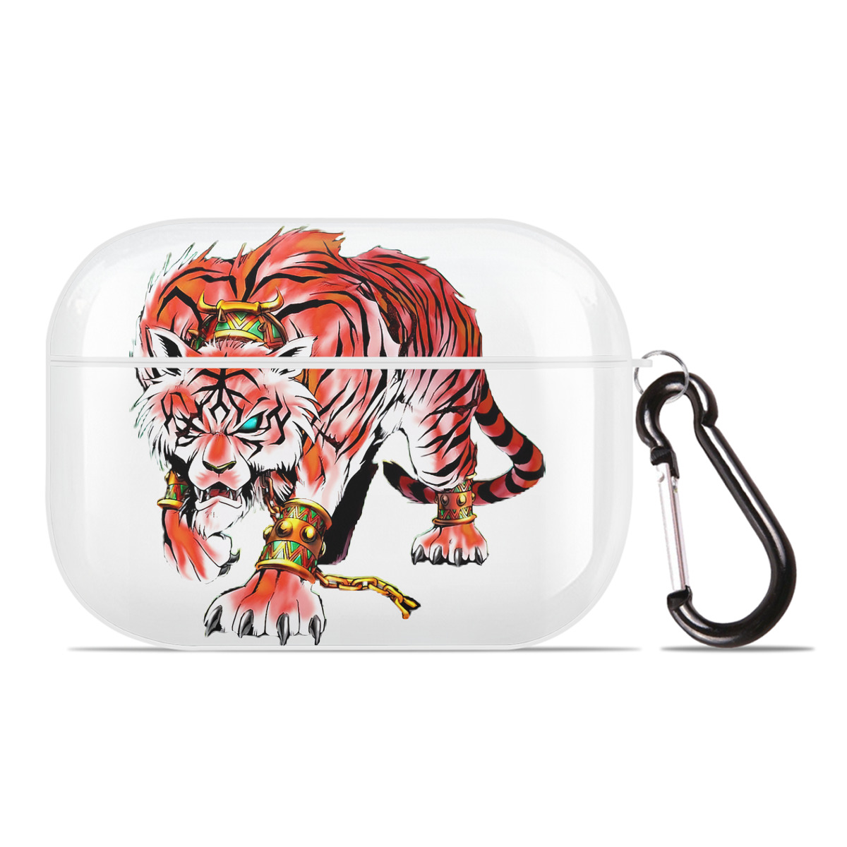 （画像用） 遊☆戯☆王 Yu-Gi-Oh! 【AirPods Pro用】ハードシェル保護ケース 耐衝撃・防指紋・カラビナ付き商品仕様