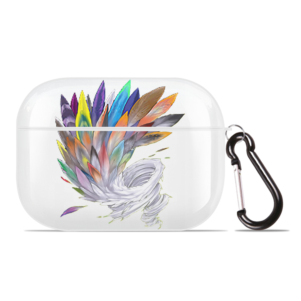 （画像用） 遊☆戯☆王 Yu-Gi-Oh! 【AirPods Pro用】ハードシェル保護ケース 耐衝撃・防指紋・カラビナ付き商品仕様