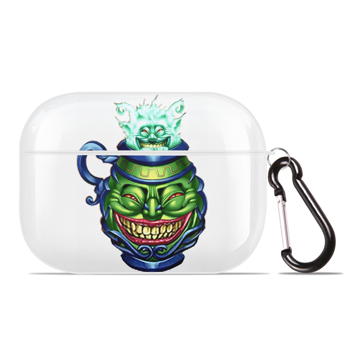 （画像用） 遊☆戯☆王 Yu-Gi-Oh! 【AirPods Pro用】ハードシェル保護ケース 耐衝撃・防指紋・カラビナ付き商品仕様