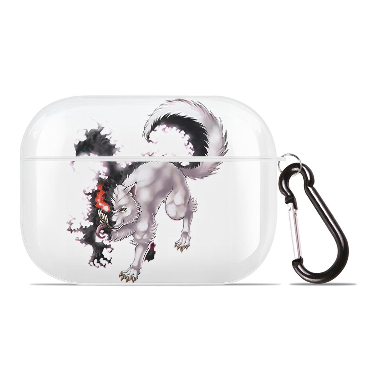 （画像用） 遊☆戯☆王 Yu-Gi-Oh! 【AirPods Pro用】ハードシェル保護ケース 耐衝撃・防指紋・カラビナ付き商品仕様