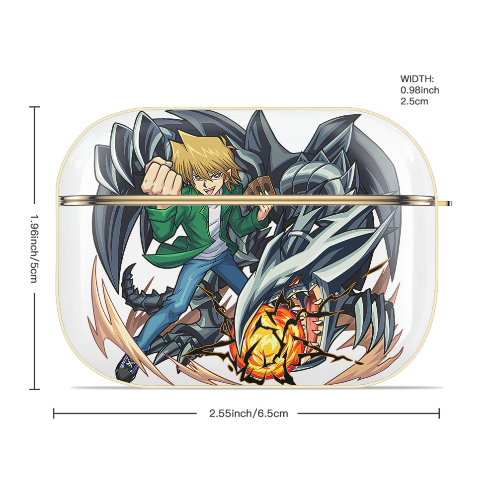 遊☆戯☆王 Yu-Gi-Oh! 【AirPods Pro用】ハードシェル保護ケース｜耐衝撃・防指紋・カラビナ付き商品仕様