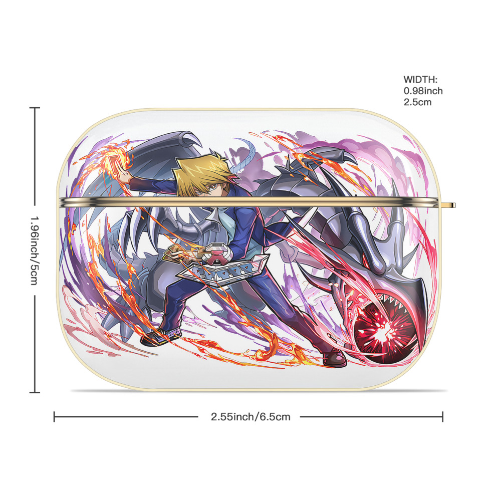遊☆戯☆王 Yu-Gi-Oh! 【AirPods Pro用】ハードシェル保護ケース｜耐衝撃・防指紋・カラビナ付き商品仕様