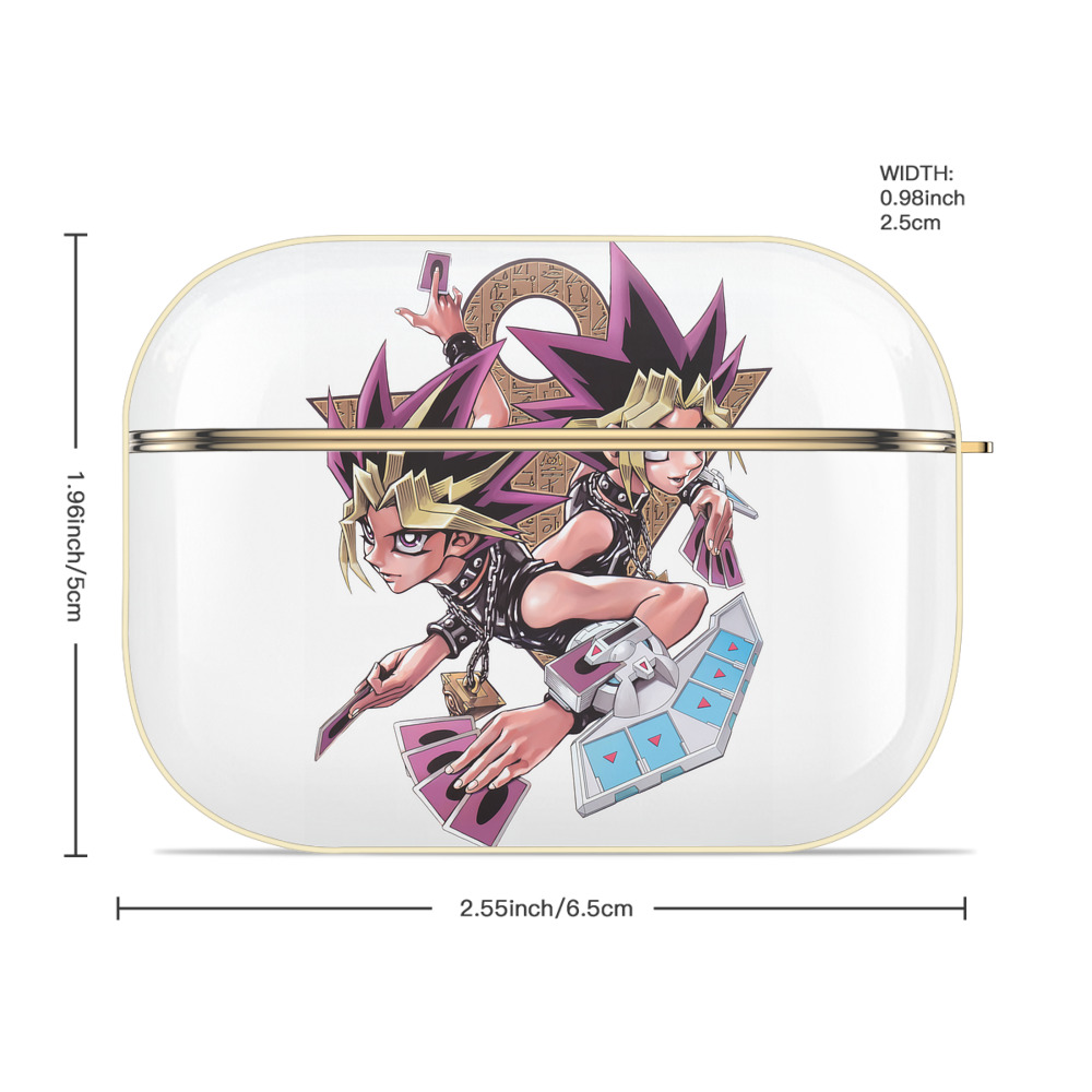 遊☆戯☆王 Yu-Gi-Oh! 【AirPods Pro用】ハードシェル保護ケース｜耐衝撃・防指紋・カラビナ付き商品仕様