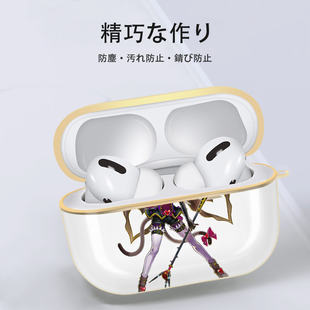 遊☆戯☆王 Yu-Gi-Oh! 【AirPods Pro用】ハードシェル保護ケース｜耐衝撃・防指紋・カラビナ付き商品仕様
