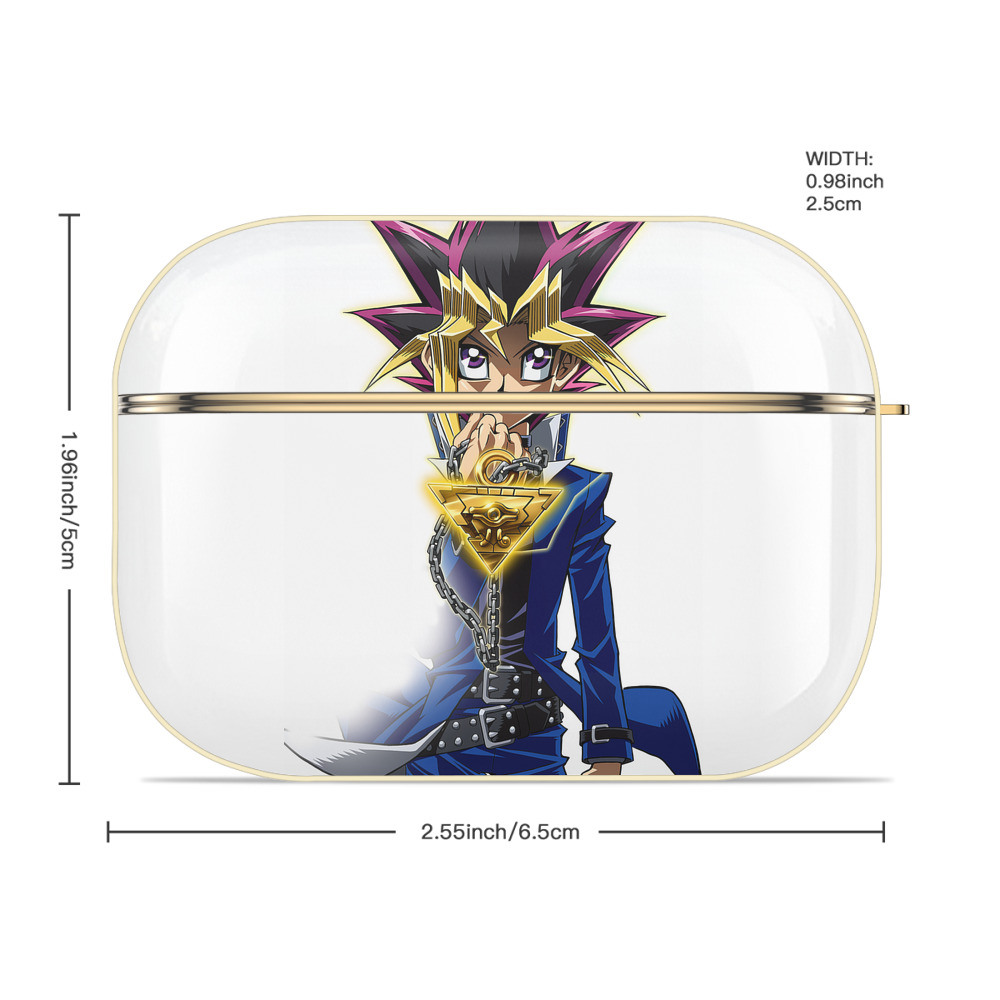 遊☆戯☆王 Yu-Gi-Oh! 【AirPods Pro用】ハードシェル保護ケース｜耐衝撃・防指紋・カラビナ付き商品仕様