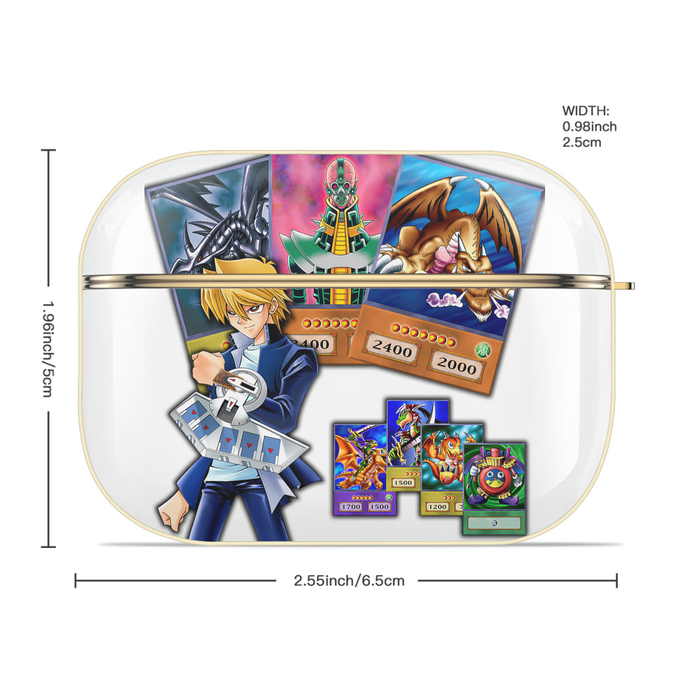 遊☆戯☆王 Yu-Gi-Oh! 【AirPods Pro用】ハードシェル保護ケース｜耐衝撃・防指紋・カラビナ付き商品仕様