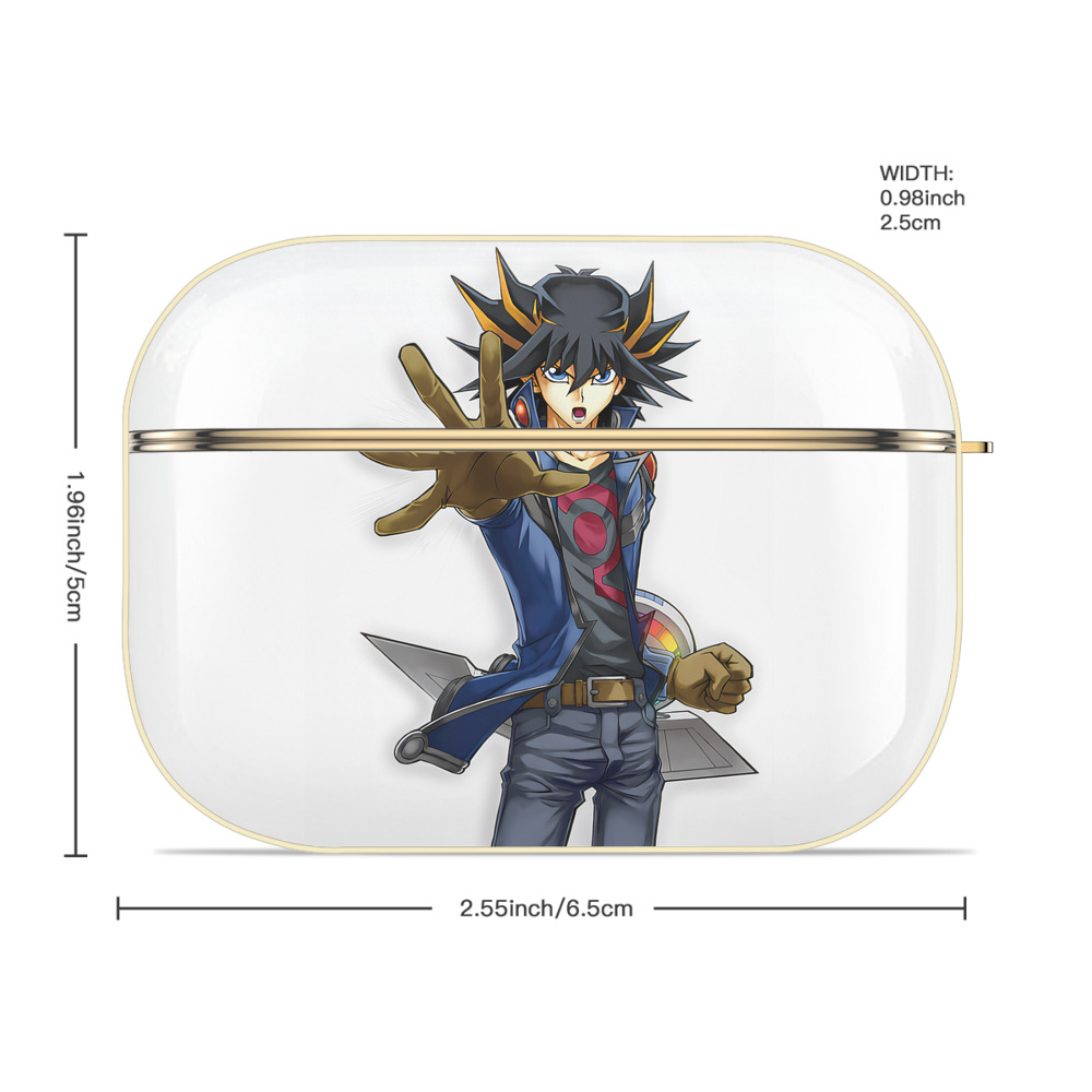 遊☆戯☆王 Yu-Gi-Oh! 【AirPods Pro用】ハードシェル保護ケース｜耐衝撃・防指紋・カラビナ付き商品仕様