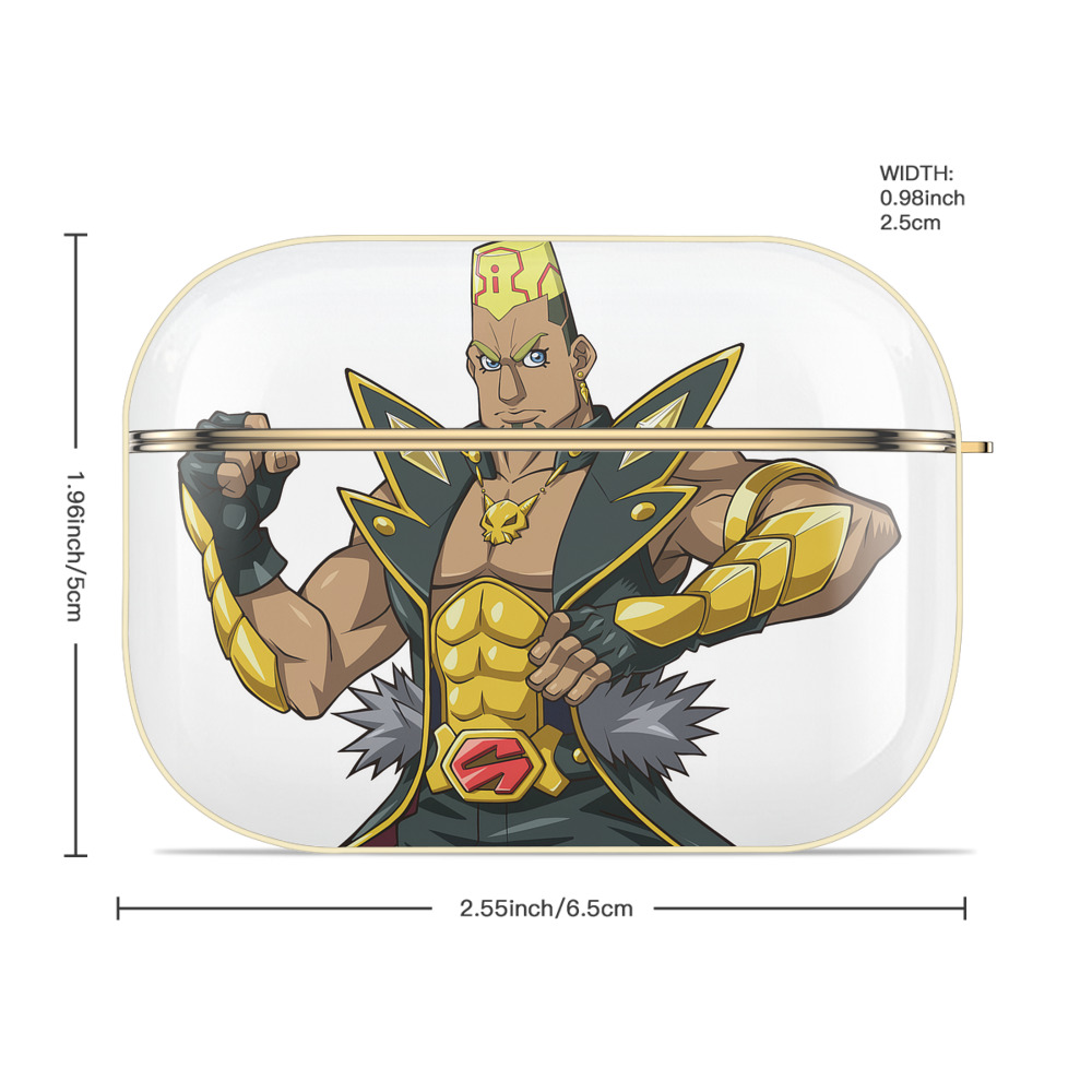 遊☆戯☆王 Yu-Gi-Oh! 【AirPods Pro用】ハードシェル保護ケース｜耐衝撃・防指紋・カラビナ付き商品仕様