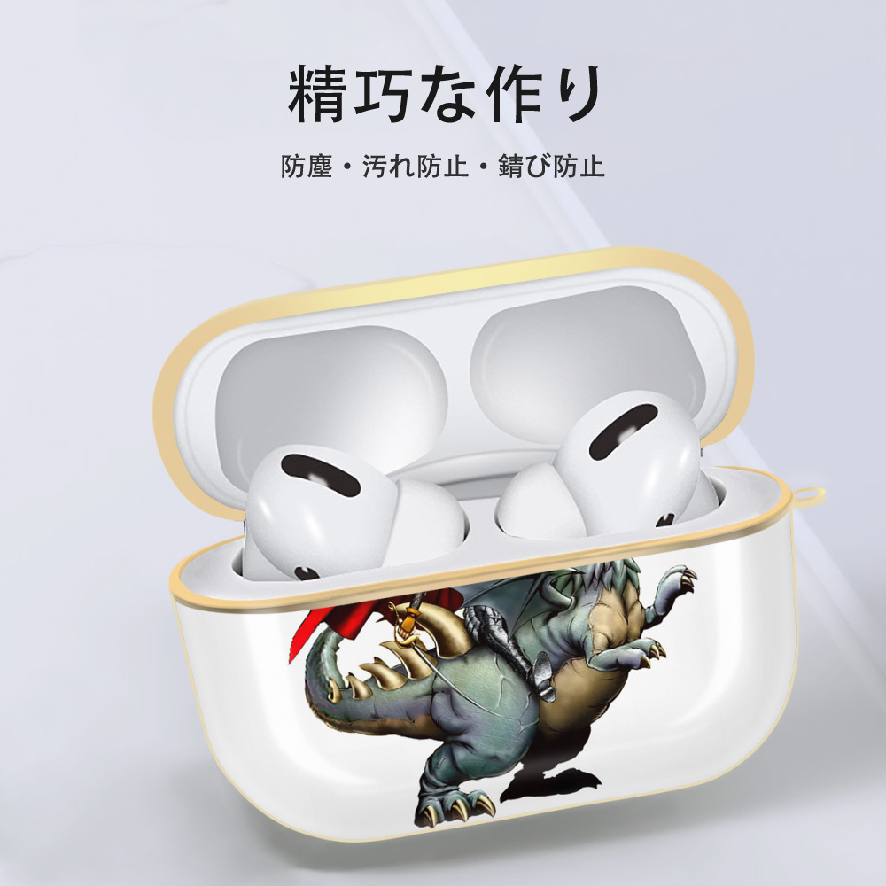 遊☆戯☆王 Yu-Gi-Oh! 【AirPods Pro用】ハードシェル保護ケース｜耐衝撃・防指紋・カラビナ付き商品仕様